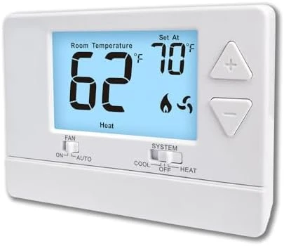 Non-Programmable Thermostat, Digital Energy-Saving — Smart Thermostat, Riseem