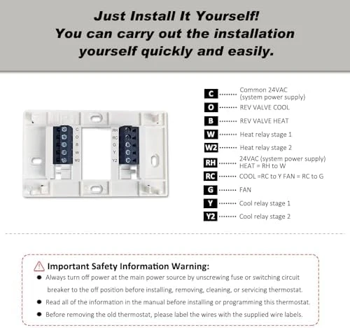 Programmable Thermostat — Smart Thermostat, Coiiwsei