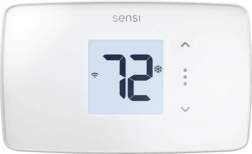 Sensi Lite Smart Thermostat, Programmable, WiFi, Easy DIY, Works With Alexa, ENERGY STAR Certified, ST25W, Most Systems... — Smart Thermostat, Sensi