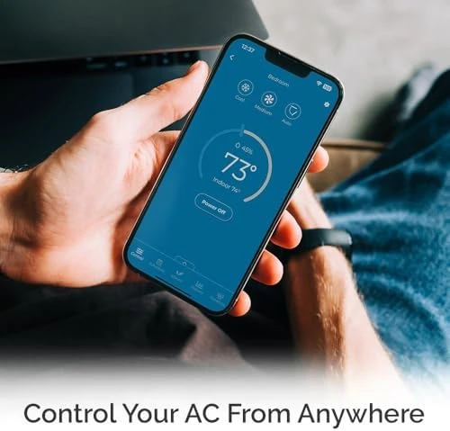 Smart AC Controller for Mini-Split, Window & Portable Air Conditioners & Heat Pumps — Smart Thermostat, Cielo Breez