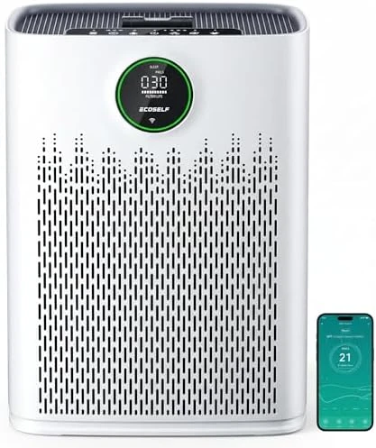 Smart Air Purifier for Home Large Rooms — Air Purifier, ECOSELF