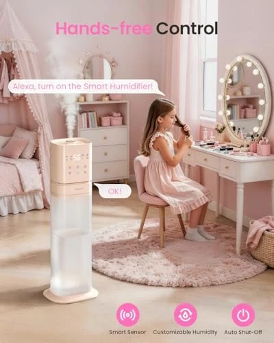 Smart Cool Mist Humidifier with Extension Tube — Humidifier, AILINKE