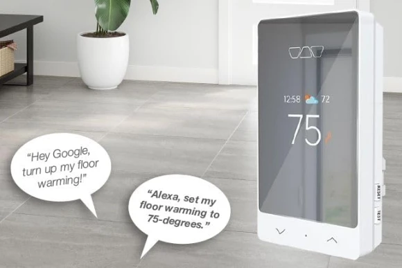 Smart Thermostat Floor Warming System — Smart Thermostat, Schluter