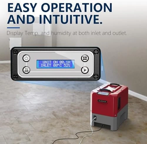 Smart WiFi LGR Commercial Dehumidifier up to 180 PPD with Pump — Dehumidifier, AlorAir