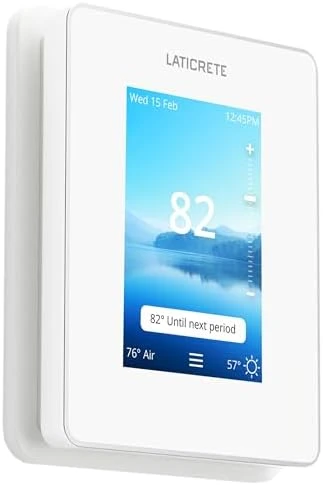 Strata Heat Smart Touch LCD WiFi Programmable Floor Heating Thermostat — Smart Thermostat, Laticrete