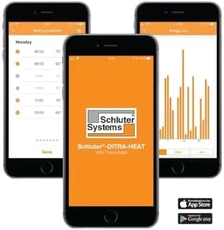 Thermostat with Floor Sensor for Home Floor Heating — Smart Thermostat, Schluter