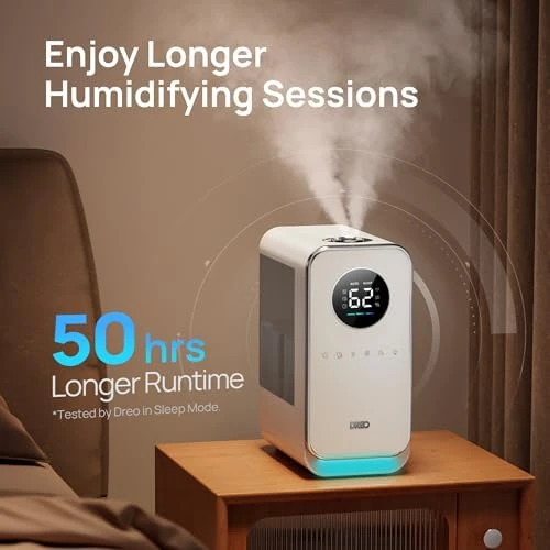 Top-filled Smart Quiet Cool Mist Humidifier — Humidifier, Dreo