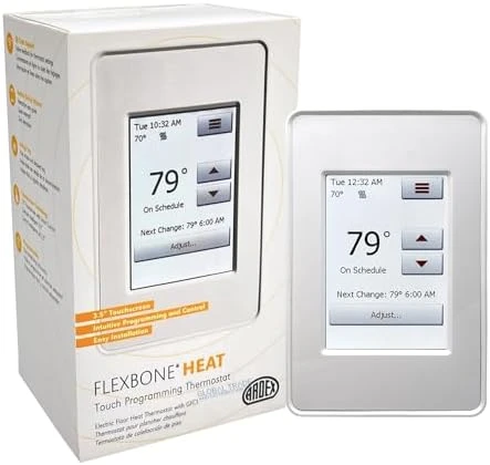 WiFi Touchscreen Programmable Radiant Floor Heating Smart Thermostat — Smart Thermostat, ARDEX