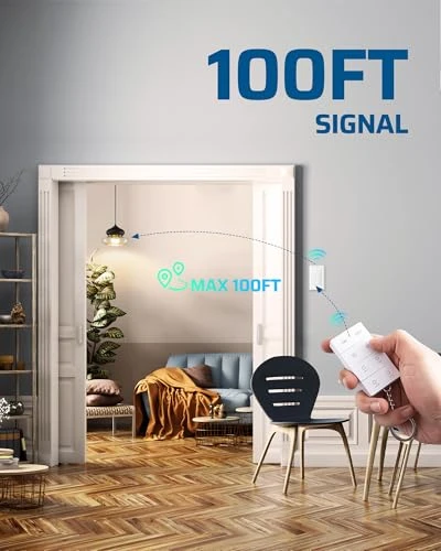 Wireless Dimmer Switch — Smart Switch, DEWENWILS