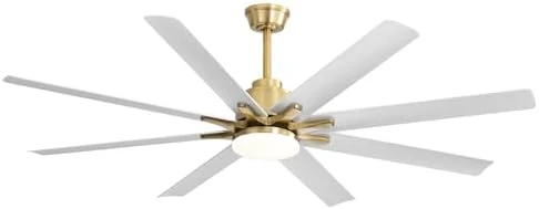 52 Inch Ceiling Fan with Lights, Smart Indoor/Outdoor — Smart Fan, Sofucor