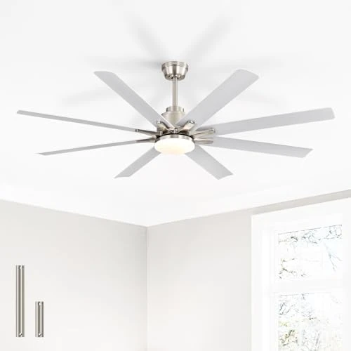 52 Inch Ceiling Fan with Lights, Smart Indoor/Outdoor — Smart Fan, Sofucor