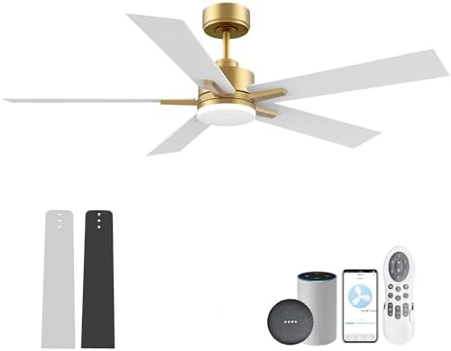 52" Smart Ceiling Fan with Lights — Smart Fan, Lorpies