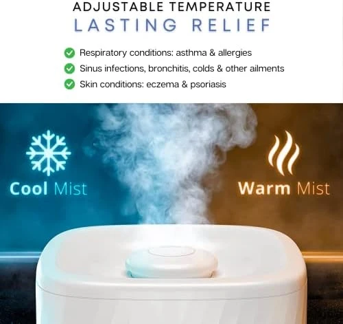 Humidifier With Cool and Warm Mist — Humidifier, MIKO