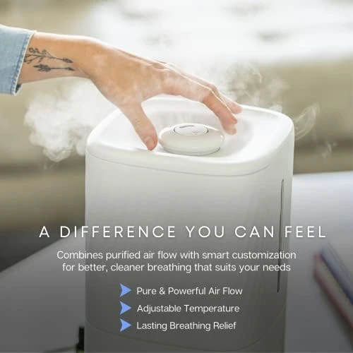 Humidifier With Cool and Warm Mist — Humidifier, MIKO