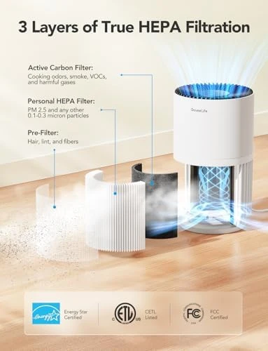 Mini Air Purifier Bundle with Smart Humidifiers — Air Purifier, GoveeLife