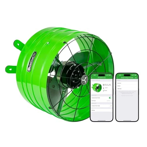Smart Attic Fan for Gable Vents — Smart Fan, Quietcool