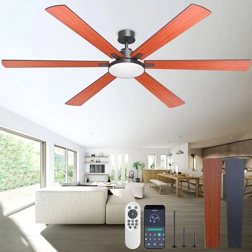 Smart Ceiling Fan with Lights Remote — Smart Fan, DIAMONDFORGE