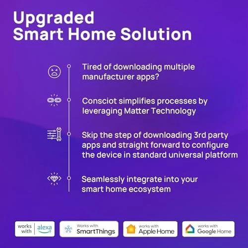 Smart Light Bulbs, WiFi Bluetooth Color Changing LED Light Bulb — Smart Light Bulb, Consciot