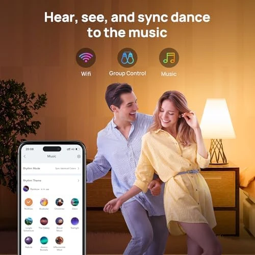 Smart Light Bulbs, WiFi Bluetooth Color Changing LED Light Bulb — Smart Light Bulb, Consciot