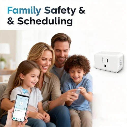 Smart Plug Home Wi-Fi Outlet — Smart Plug, AQVGJQ