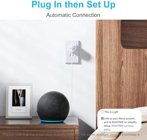 Smart Plugs with Voice Control and Timer — Smart Plug, EIGHTREE