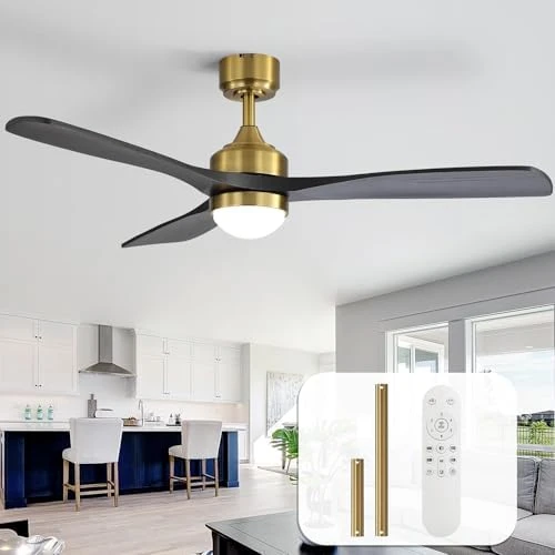 Smart Wood Ceiling Fan with Light — Smart Fan, Sofucor
