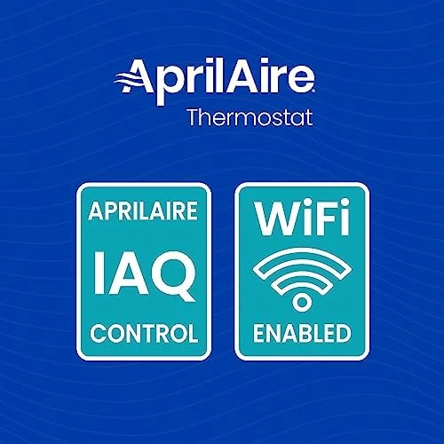 Wi-Fi Programmable Thermostat, Multi-Stage Universal with IAQ Control — Smart Thermostat, AprilAire