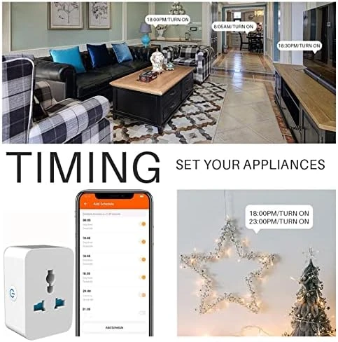 WiFi Smart Plug 15A — Smart Plug, Marhynchus