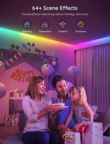 100ft RGBIC LED Strip Lights — LED Strip Lights, Govee
