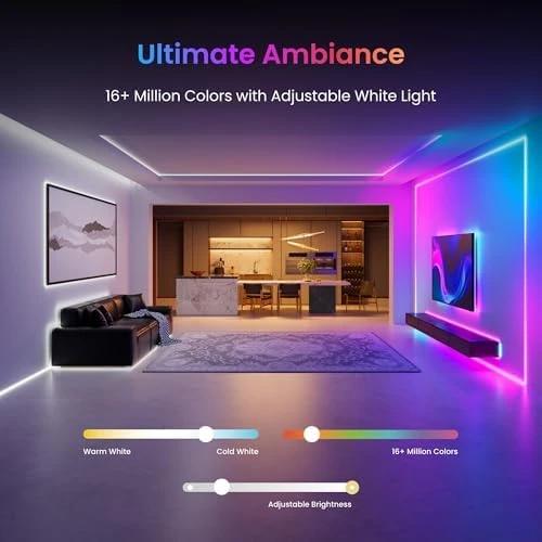 16.4ft RGB LED Strip Lights — LED Strip Lights, SwitchBot