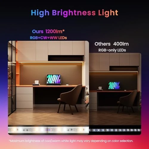 16.4ft RGB LED Strip Lights — LED Strip Lights, SwitchBot