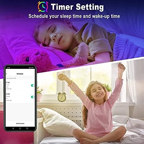 50ft Led Lights for Bedroom — LED Strip Lights, Keepsmile