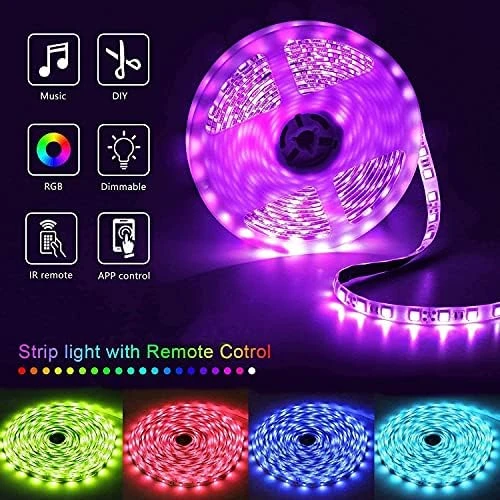 50ft Led Lights for Bedroom — LED Strip Lights, Keepsmile