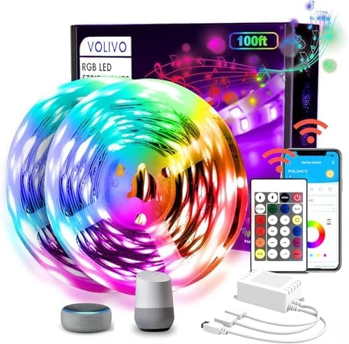 65.6 ft WiFi LED Strip Lights — LED Strip Lights, VOLIVO