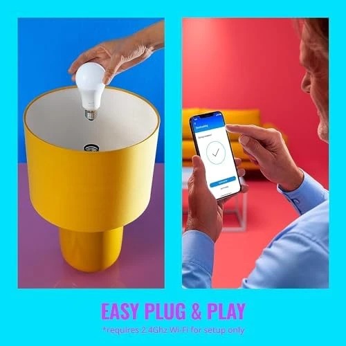 A19 Tunable White LED Smart Bulb — Smart Light Bulb, WiZ