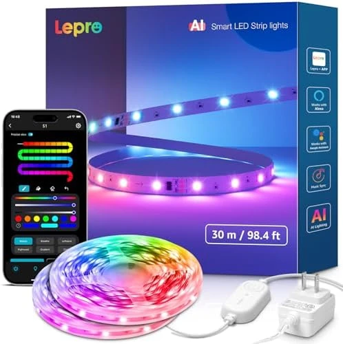 AI LED Strip Lights — LED Strip Lights, Lepro