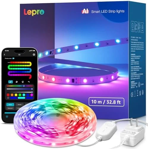 AI LED Strip Lights — LED Strip Lights, Lepro
