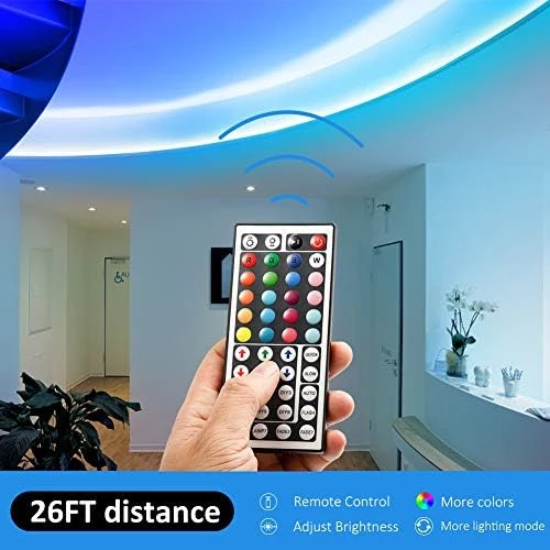 Led Strip Lights 32.8ft Kit with Remote and Power Supply Color Changing — LED Strip Lights, DAYBETTER