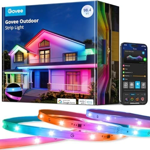 Outdoor LED Strip Lights, 98.4ft — LED Strip Lights, Govee