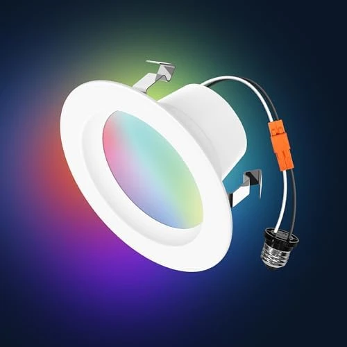 Smart Recessed Light — Smart Light Bulb, Feit Electric