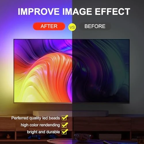 Smart RGB LED TV Backlight Strip — LED Strip Lights, TK99SW