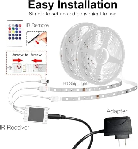 Smart WiFi LED Lights 200ft — LED Strip Lights, DAYBETTER