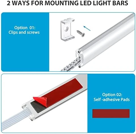 Under Cabinet LED Light Kit with Remote — LED Strip Lights, Litever
