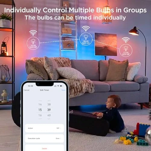 Wi-Fi RGBCW Smart G9 LED Bulbs — Smart Light Bulb, I-SHUNFA
