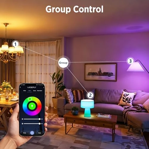 WiFi G9 Smart Bulb, RGBCW, 3-Pack — Smart Light Bulb, LEDEPLY