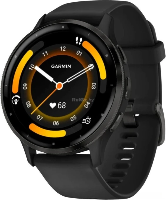 Smartwatch with Silicone Strap — Smart Watch, Garmin