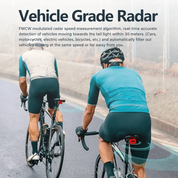 Bicycle Intelligent Radar Tail Light — Smart Bike Light, CYCLAMI