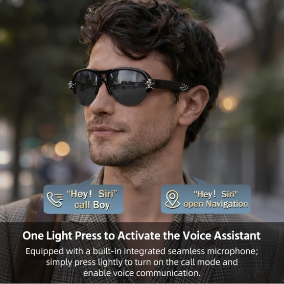 Bluetooth AI Smart Glasses — Smart Glasses, Lenovo