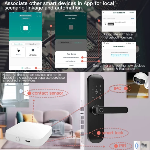 Multi-mode Smart Gateway Hub — Smart Home Hub, MOES