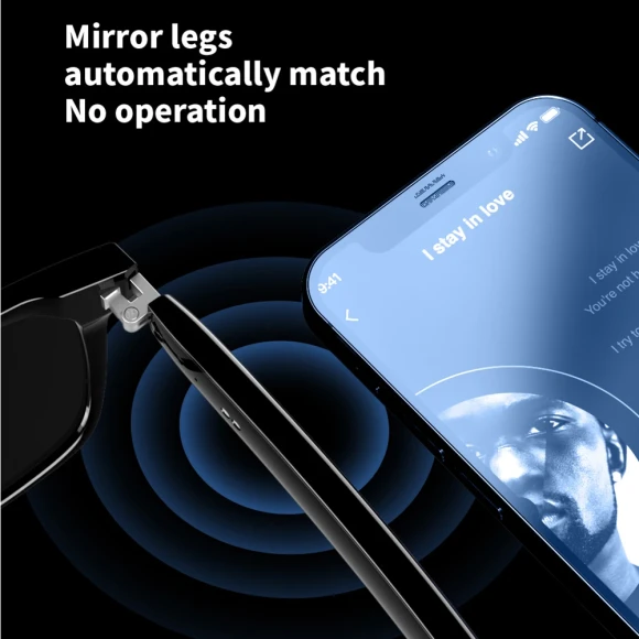 AI Voice Assistant Audio Glasses — Smart Glasses